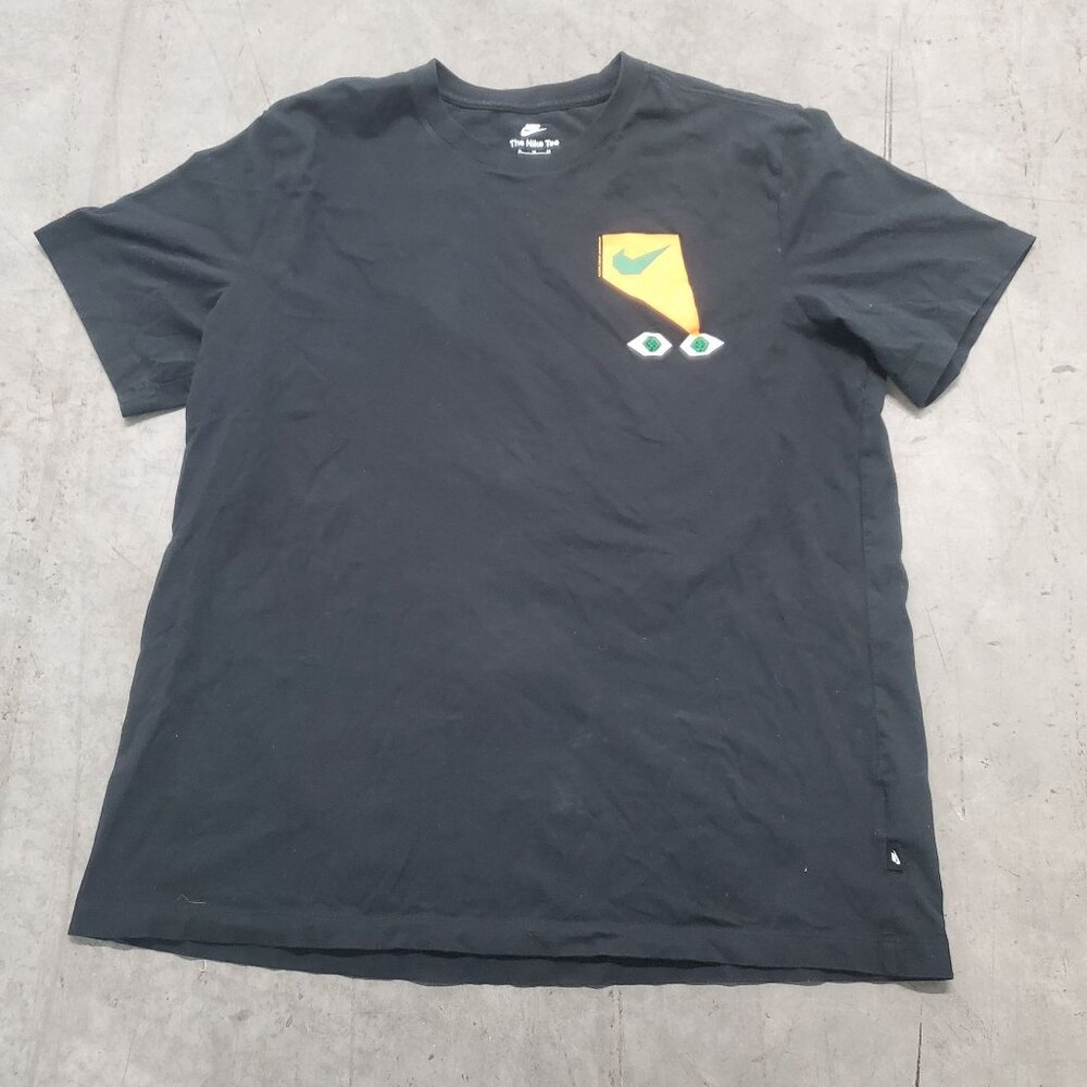 Nike XL Black T-Shirt With Graphic Design By Jeffrey Sincich Colorful Mosaic
